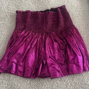Queen of Sparkles fuchsia skorts